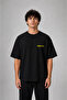 Nirvana Printed Oversize Cotton Black T-Shirt - 2