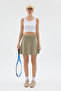 Athletic Skirt with Stretchy Lycra Pockets - Tennis Skirt - 2