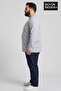 Men's Large Size 3-Piece Set Long Sleeve Crew Neck T-Shirt Spr26Bts942+3 - 2