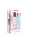 2-In-1 Hair Dryer & Straightener Brush with Smart Temperature Control, 1400W, 3 Wind Speeds, UK Plug - Pink - 5
