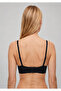 Women's 6826 2-Piece Economic Package Black-Tan Soft Push-Up One-Piece Seamless Underwire-Free Daily Laser Cut Bra - 6