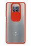 Aconcept Mi 10t Lite Case Palm Frosted Camera Sliding Silicone (111500) - Red