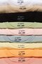 Unisex Kids 100% Cotton Short Sleeve Basic T-Shirt 2055 Yellow - 8