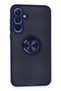 Aconcept Galaxy A35 5g Case Montreal Silicone Cover with Ring (130843) - Navy Blue