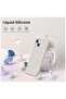 iPhone 15 Liquid Silicone Case - Slim Fit Soft Touch Protective Cover with Microfiber Lining & Camera Protection - 5