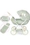 Design Cosy Doll Pram Play Set, Green