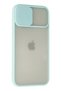 Aconcept iPhone 12 Pro Max Case Palm Frosted Camera Sliding Silicone (182418) - Turquoise - 3