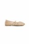 Mary Women's Knitted Straw Ballerina Casual Comfortable Summer Strappy Shoes - 4