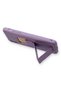 Aconcept iPhone XS Max Case Coco Leather Stand Cover - (213147) Dark Lilac - 3