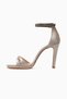 Women's Thin Heeled Evening Dress Shoes 26Y Ykşk-8594 Beige - 2