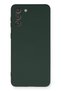 Aconcept Galaxy S21 Plus Case Nano Inside Velvet Silicone - (11819) Dark Green