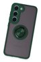 Aconcept Galaxy S23 Case Montreal Silicone Cover with Ring (31237) - Green - 3