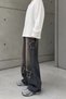 Unisex Star Appliqued Wide Leg Jeans - 2