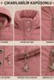 Girl's Removable Hooded Seasonal Inflatable Vest - 7