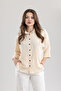 Women's Linen Bat Sleeve Shirt - 5