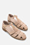 Layla Women's Genuine Leather Sandals - Mink Suede - 2