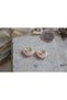 Colorful Steel Hoop Earrings / Pink - 4
