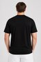 Men Slim Fit Short Sleeve Training T-Shirt, Black - 4