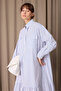 Striped Dress with Pocket Detail - 3