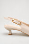 Golf Short Heeled Pointed Toe Elegant Stylish Open Heel Women's Casual Shoes - 6