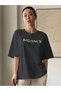Women's Smoked Balance Printed Oversize T-Shirt - 3