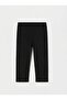 Girl's 2-Piece Set Below Knee Black - White Color Cotton Tights - 3