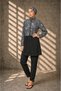 Beli Lace-Up Patterned Full Protection Hijab Swimsuit Set - 3