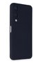 Matxzngz Vivo Y17S Case Nano Velvet Silicone (02253) - Navy Blue - 2