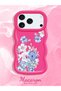 iPhone 17 Pro Compatible Case Camera Protector Red Silicone Couple Phone Case Floral Pattern - 2