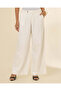 Women White Wide Leg Jeans
