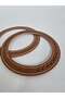 Round Double Handle Trop Adjustable Hanger Set - Tan - 2