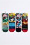 Licensed Iron Man Captain America Hulk and Thor 4-Pack Boys' Cotton Socks Casual Socks Gift Socks Superhero Socks School Socks Av23073 - 2