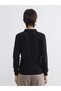 Alita City Lcw Vision Black Polo Neck Women's Knitwear Sweater with a Difference - 4