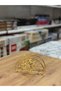 Gold Stone Flower Model Metal Napkin Holder - 4