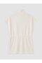 Lcw Modest Beige High Collar Soft Touch Women's Vest - 6