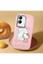 Vivo Y28 Compatible Case Camera Protector Pink Silicone Couple Phone Case with Kitty Pattern - 2