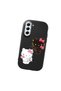Samsung Galaxy S21 Fe Compatible Case Camera Protector Black Silicone Couple Phone Case Kitty Pattern - 3