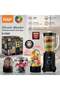 R.2866 4-in-1 Electric Blender and Grinder, 400W Fast Start Motor, Low Noise Performance, Stainless Steel Blade System, Multi-Jar Design for Smoothies, Coffee, Spices, Meat and Everyday Kitchen Ta