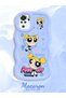 Poco M5S Compatible Case Camera Protector Blue Silicone Couple Phone Case Cartoon Pattern - 2