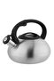 Stainless Steel Whistling Kettle 3L Silver/Black - 3