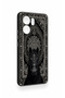 Oppo Reno 13F Compatible Ethnic Horse Figure Patterned Silicone Case - 4