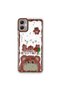 Samsung Galaxy A05 Compatible Case Sweet Patterned Silicone Cover - Pink