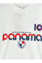 Original Oval Collar Panama Printed Boys' T-Shirt - 3