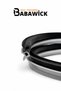 Pak05 Professional Oil-Resistant Pure Rubber Pvc Door Window Seal 50 Mt Gray Insulation Gasket - 4