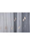 Organze 2950 Cream Color 5_3 Ready-Made Pleated Background Curtain 300*260 cm - 3