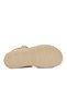 Tweed Textured Velcro Platform Sole Orthopedic Girls' Sandals 26A20 - 5
