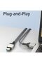 كابل USB 3.0 ذكر إلى ذكر لنقل البيانات عالي السرعة ودعم الشحن، متين وعملي - 5