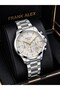 Design Men's Wristwatch Steel Cord Calendar Dial Stylish Premium 2 Year Warranty E07276.3 - 3