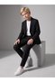 Boy's T-Shirt, Linen Jacket, Belted Trousers, 3-Piece Sports Set (Ages 7-10) - 3