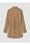 Beige Modal Blend Tie-Up Women's Shirt Tunic - 7